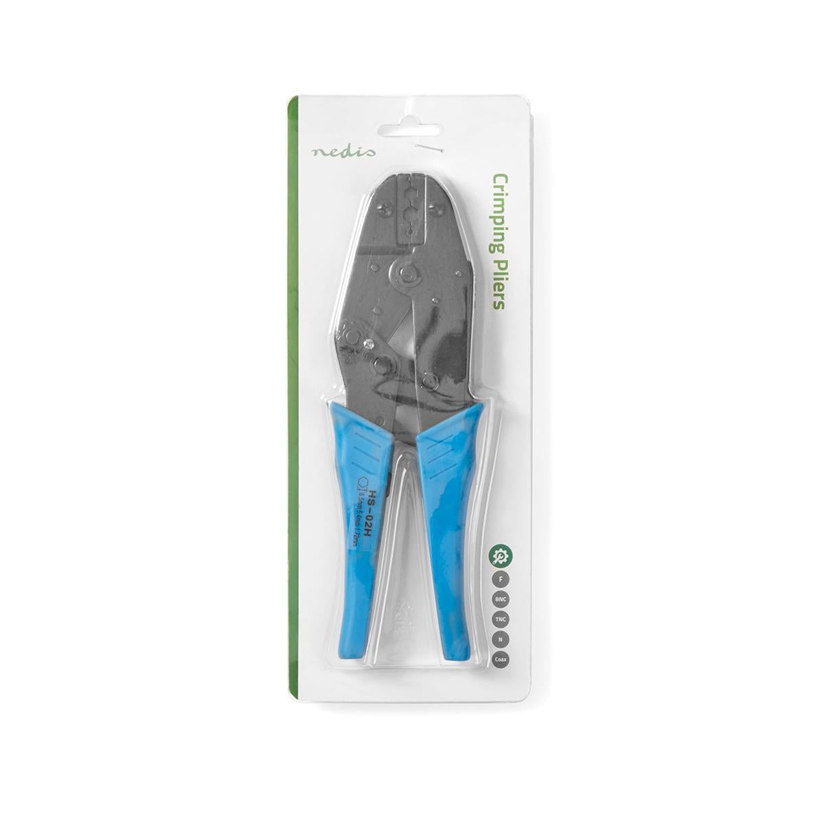 Crimping pliers | BNC / F / RG58 / RG59 | Seaweed | Blue / Black