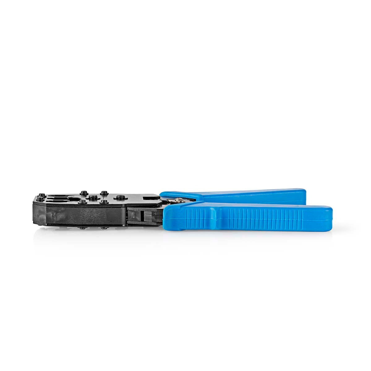 Crimping pliers | CAT5 / CAT5e / CAT6 / CAT6a / RJ10 / RJ11 / RJ45 | Cutting / Stripping / Pliers | ABS / Steel | Blue