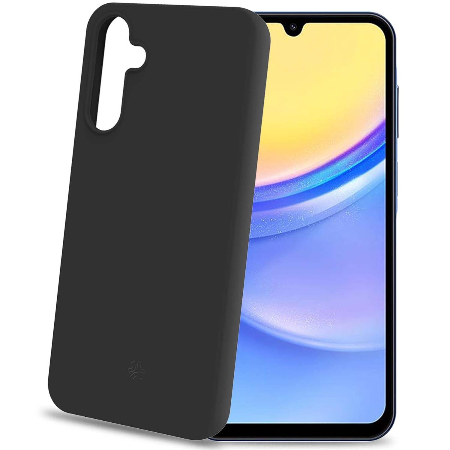 Cromo Soft rubber case Galaxy A15 4G / A15 5G Black