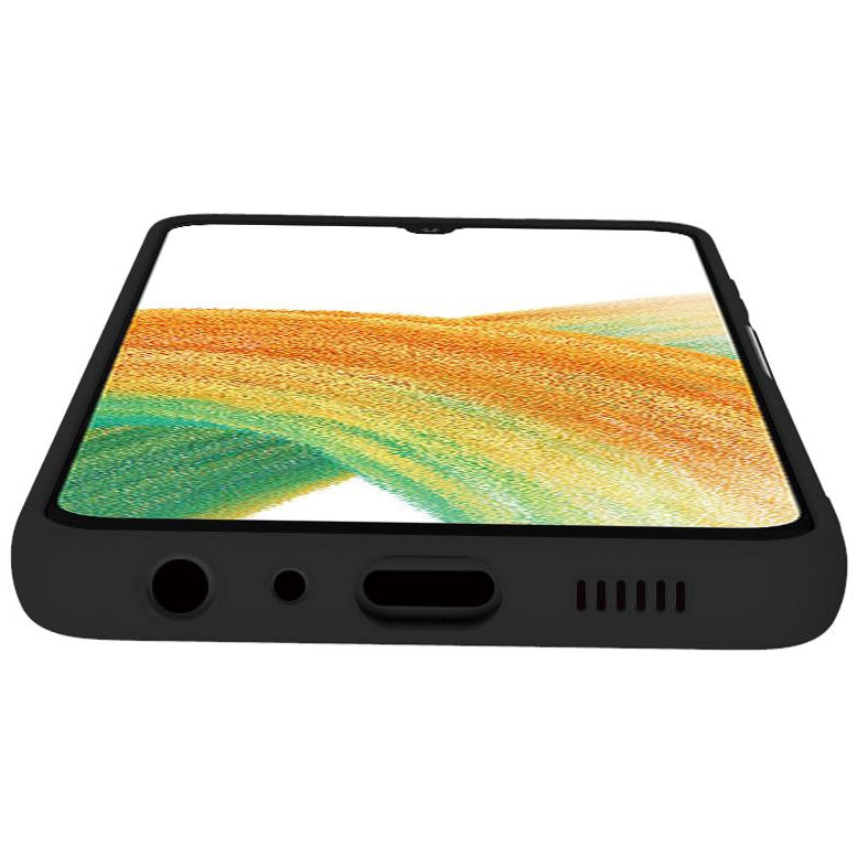 Cromo Soft rubber case Galaxy A23 Black