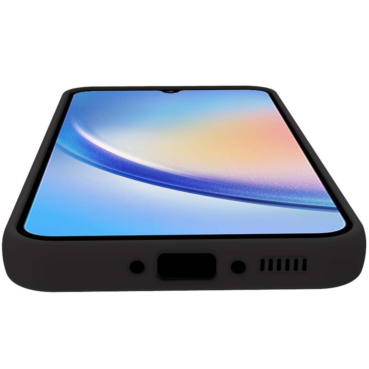 Cromo Soft rubber case Galaxy A34 5G Black
