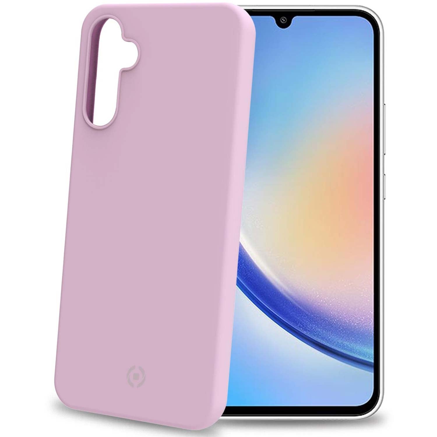 Cromo Soft rubber case Galaxy A34 5G Pink