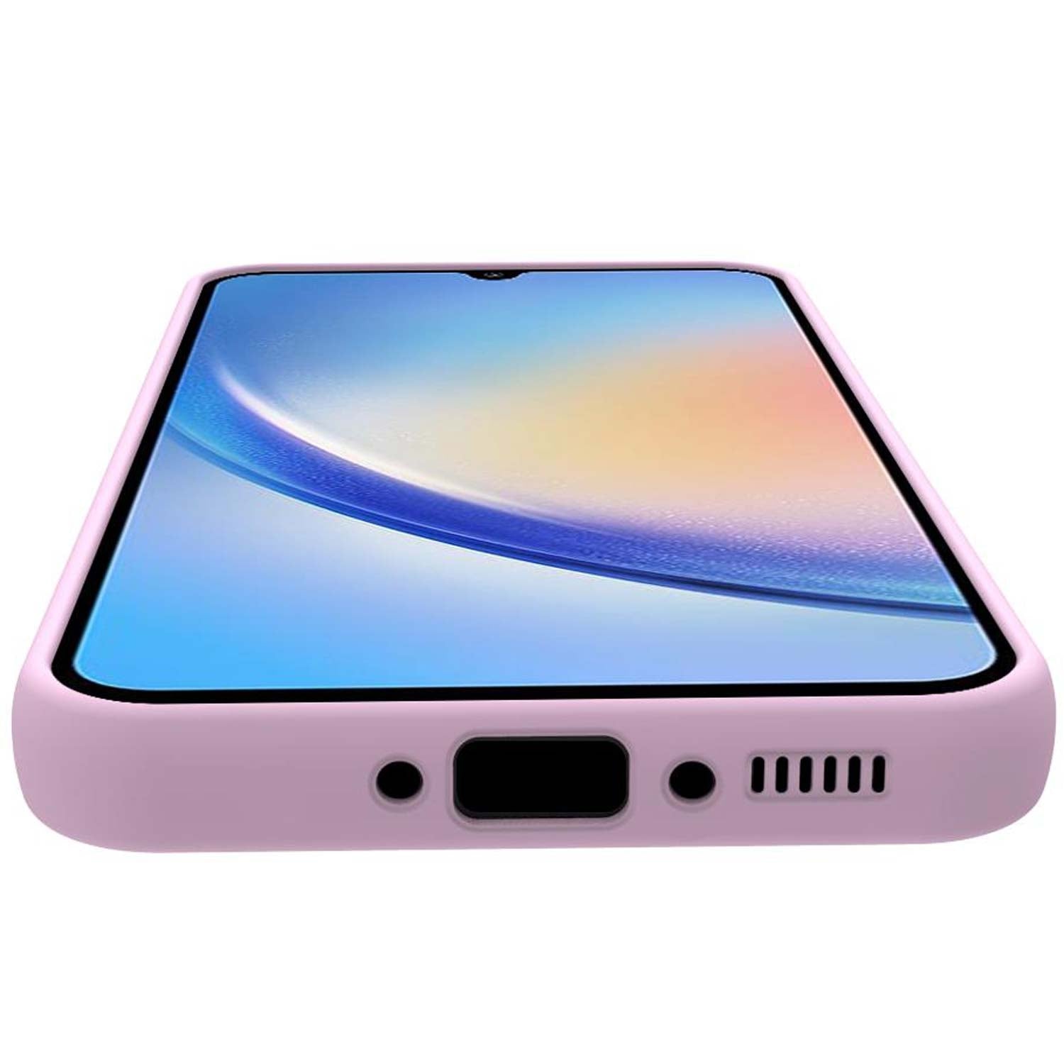Cromo Soft rubber case Galaxy A34 5G Pink