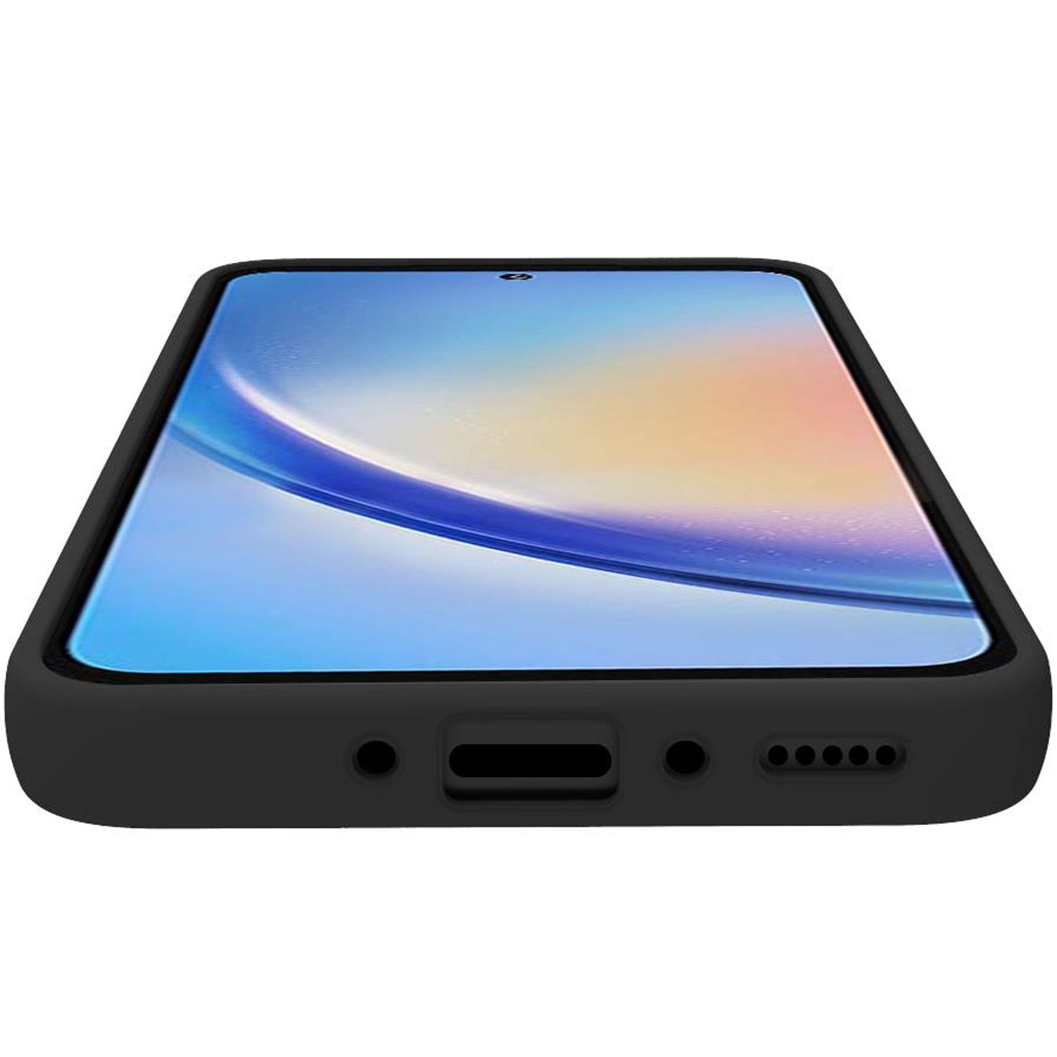 Cromo Soft rubber case Galaxy A35 5G Black