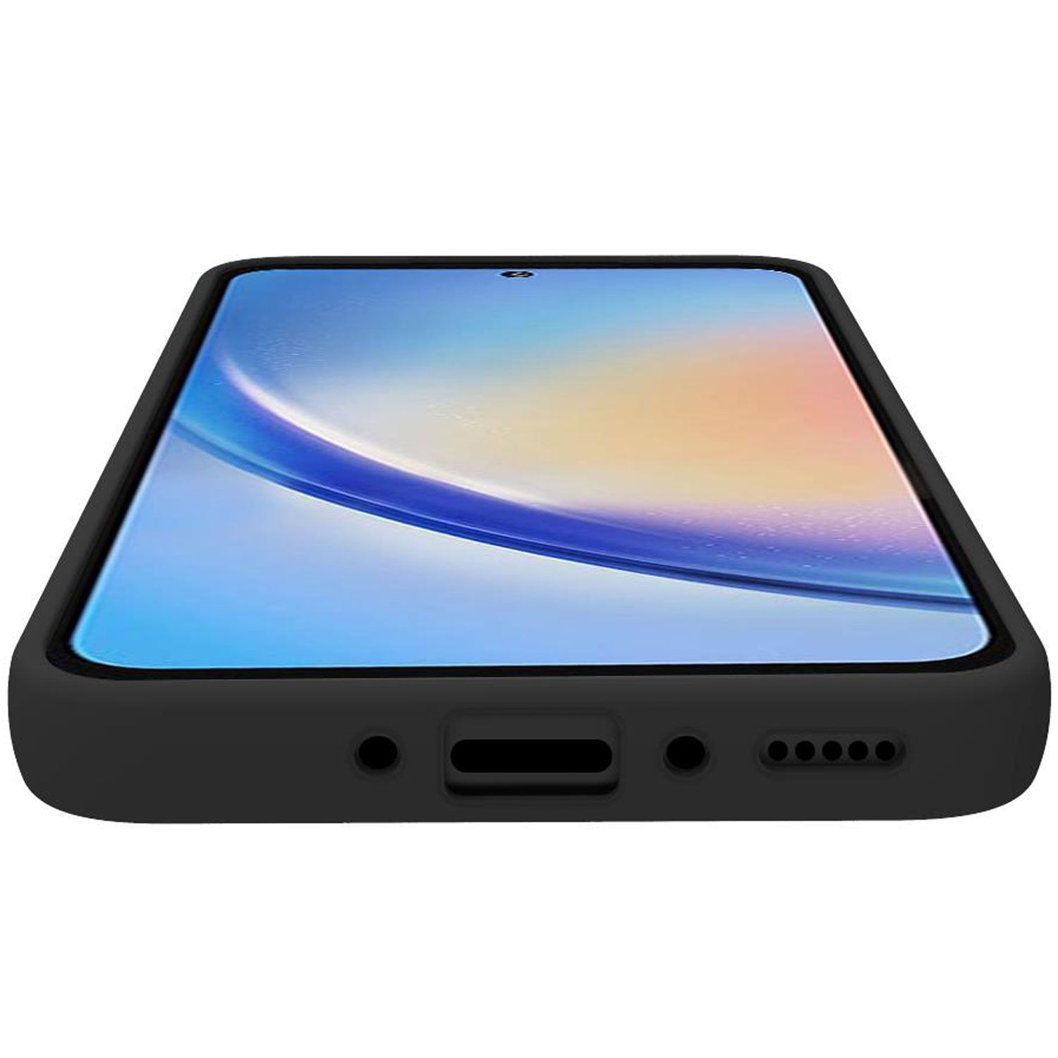 Cromo Soft rubber case Galaxy A55 5G Black