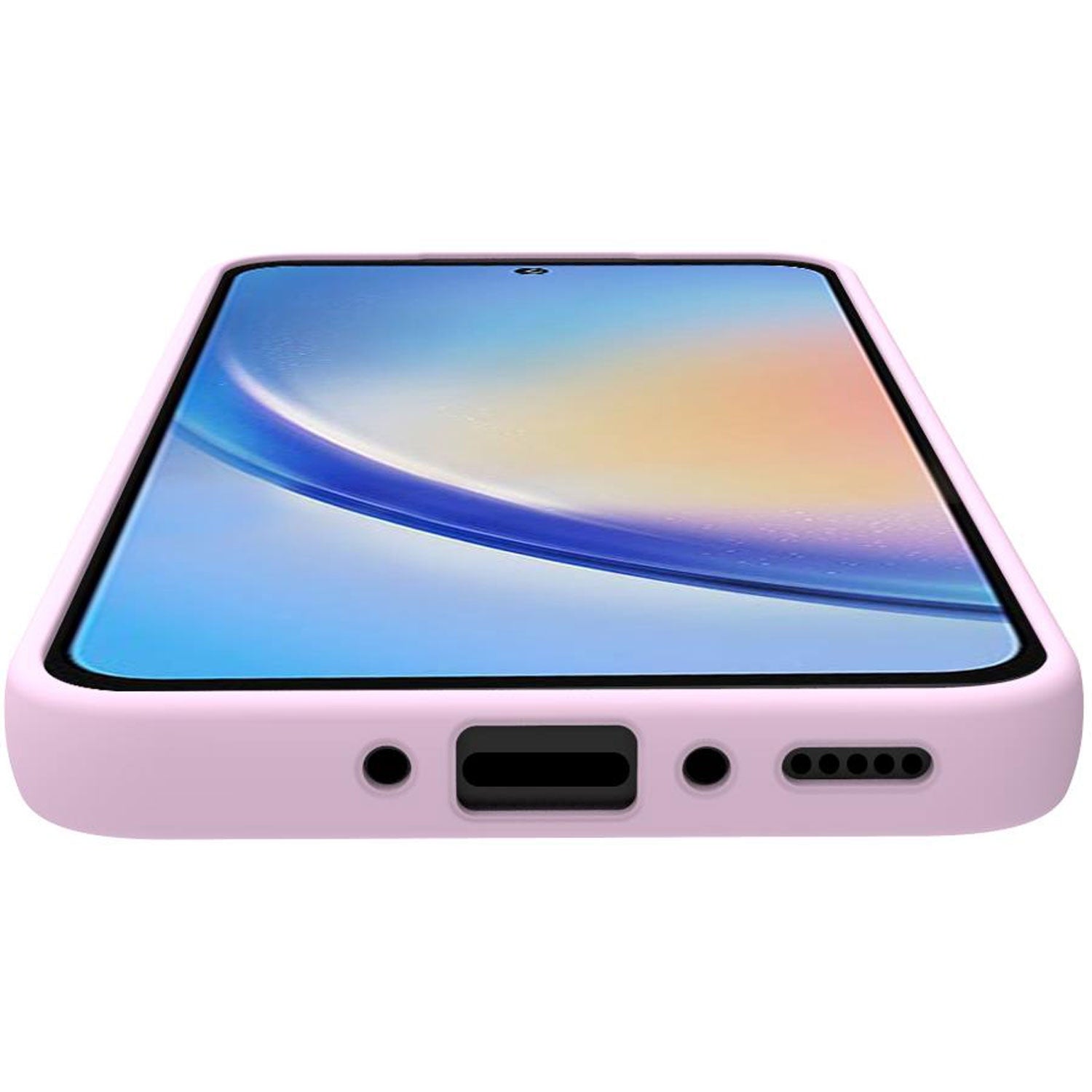 Cromo Soft rubber case Galaxy A55 5G Pink
