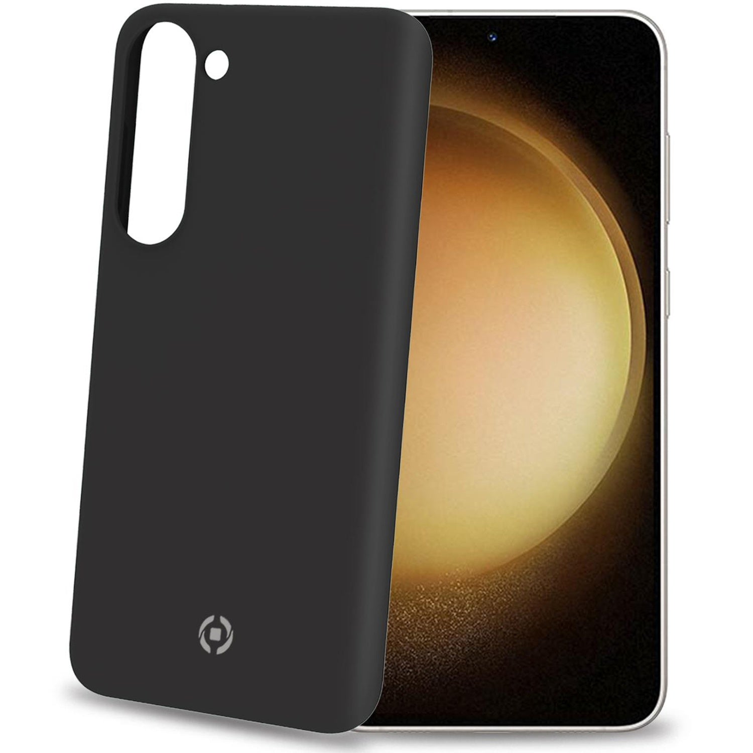 Cromo Soft rubber case Galaxy S23+ 5G Black