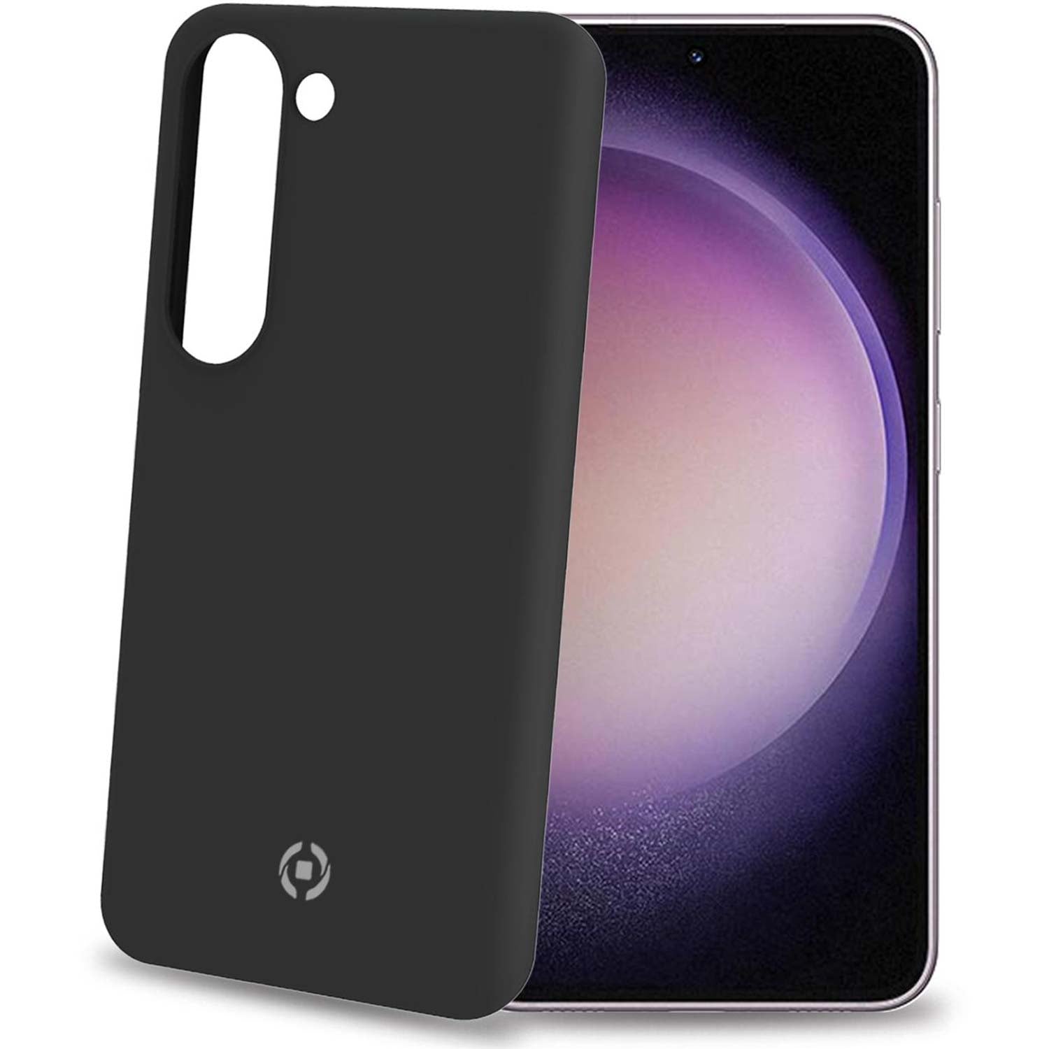 Cromo Soft rubber case Galaxy S23 FE Black