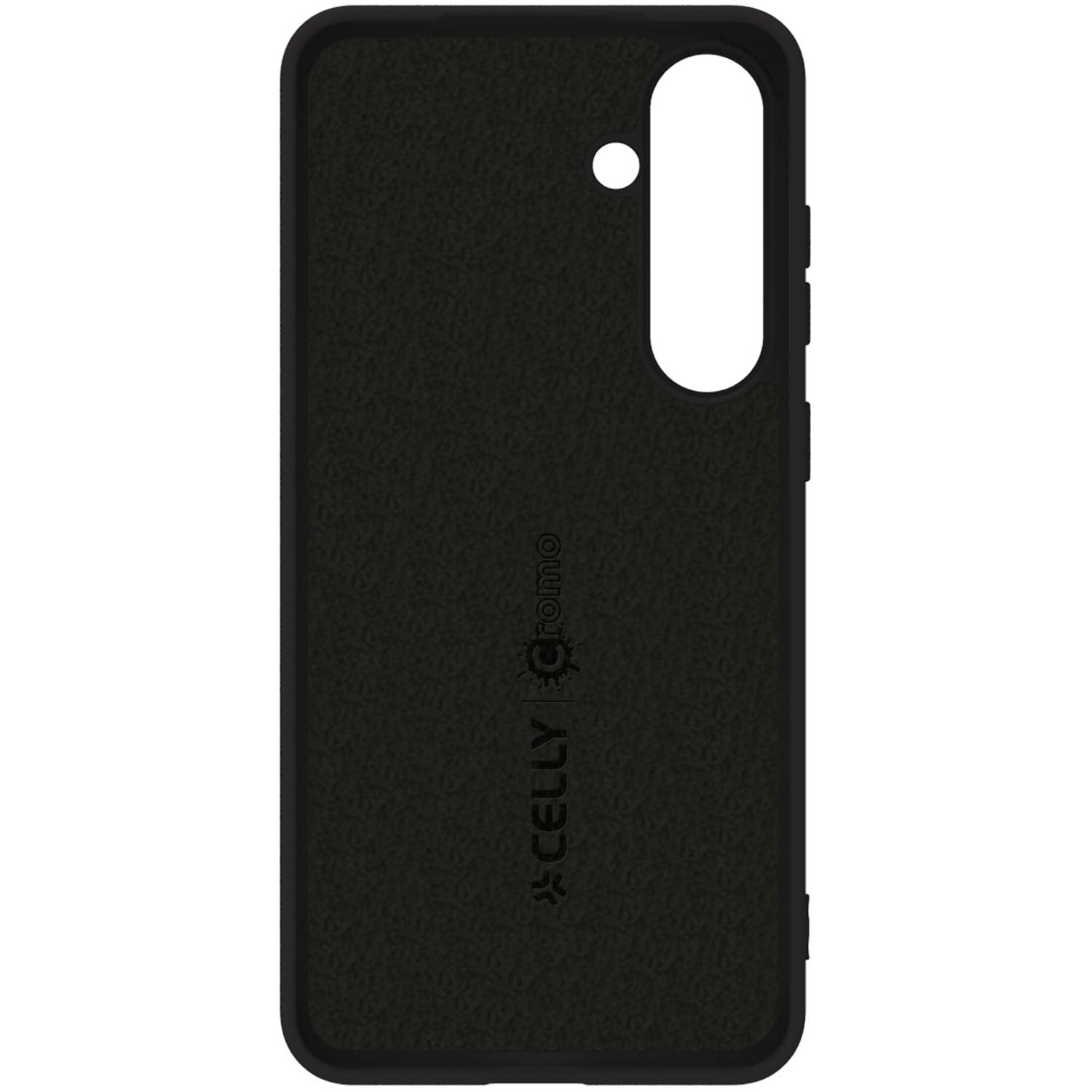 Cromo Soft rubber case Galaxy S24+ 5G Black