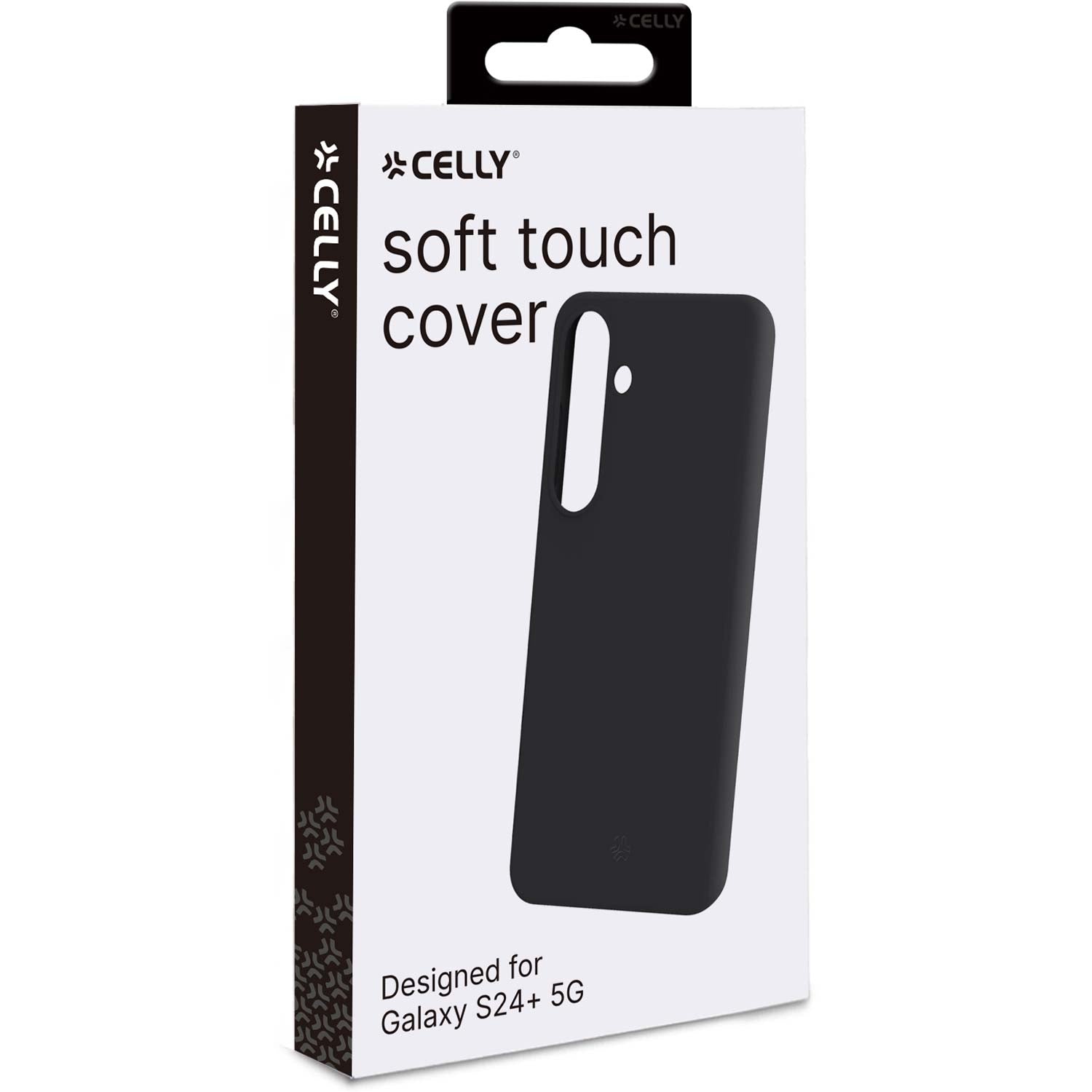 Cromo Soft rubber case Galaxy S24+ 5G Black