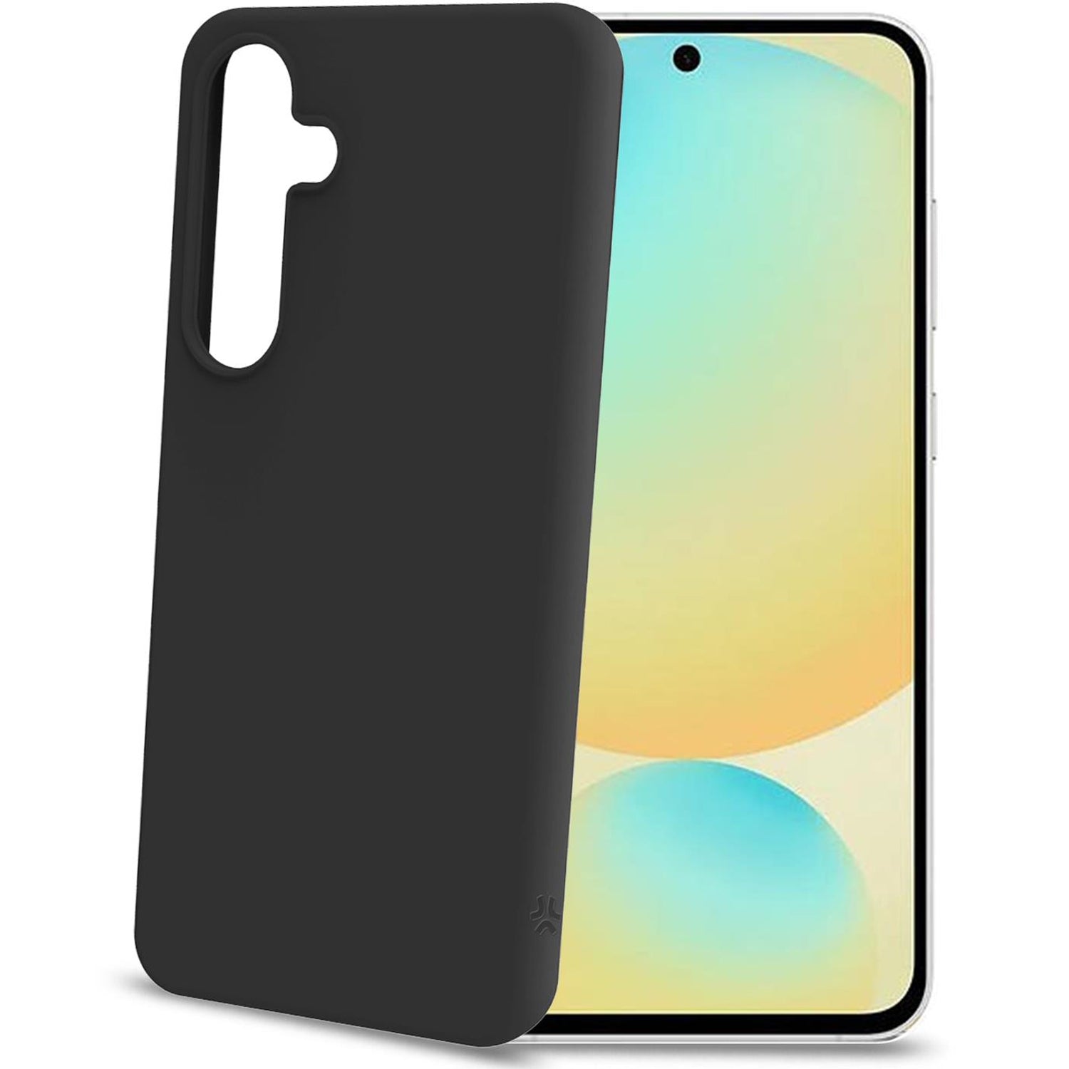 Cromo Soft rubber case Galaxy S24 FE Black