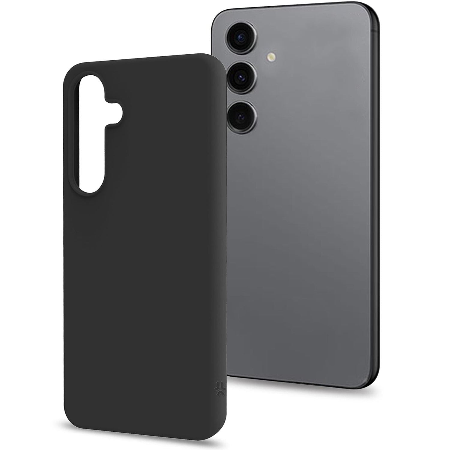 Cromo Soft rubber case Galaxy S24 FE Black