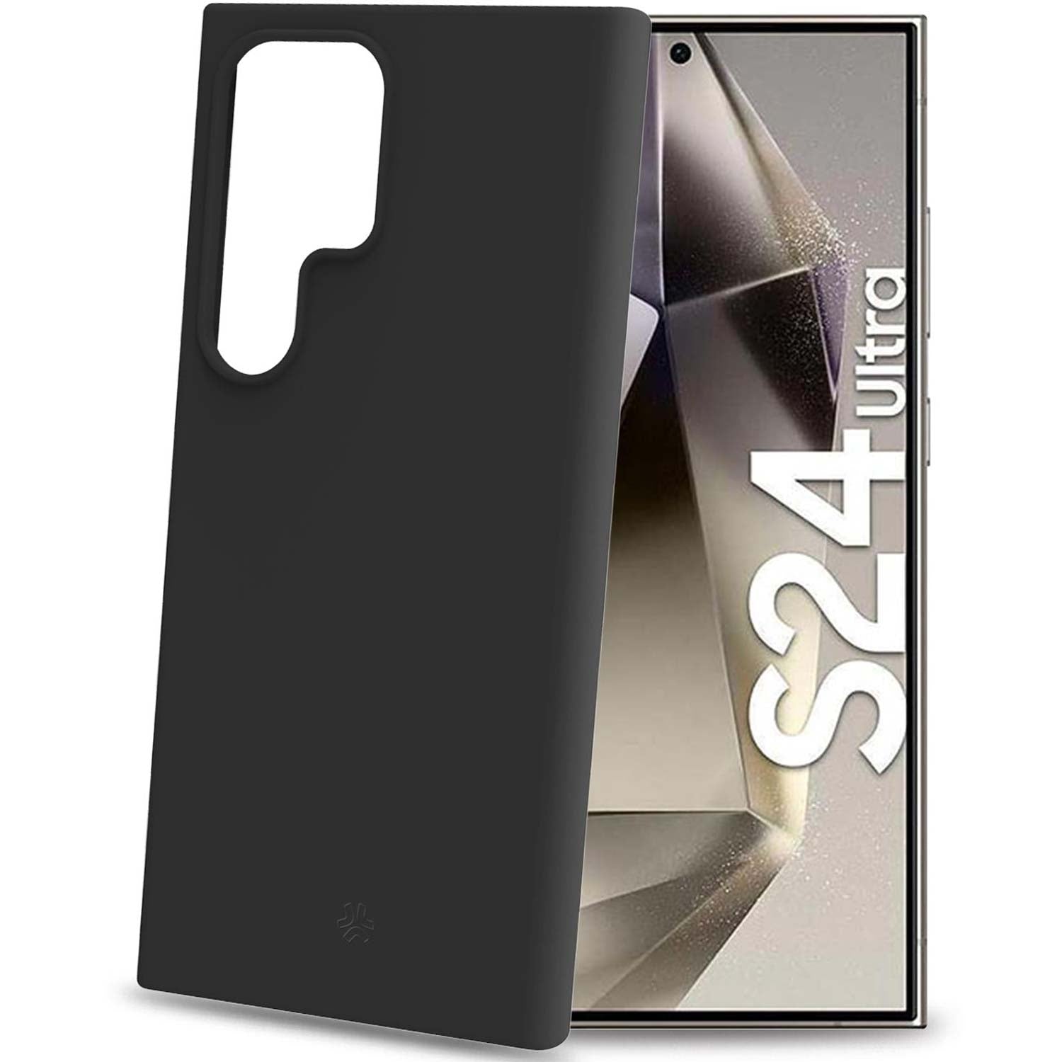 Cromo Soft rubber case Galaxy S24 Ultra 5G Black