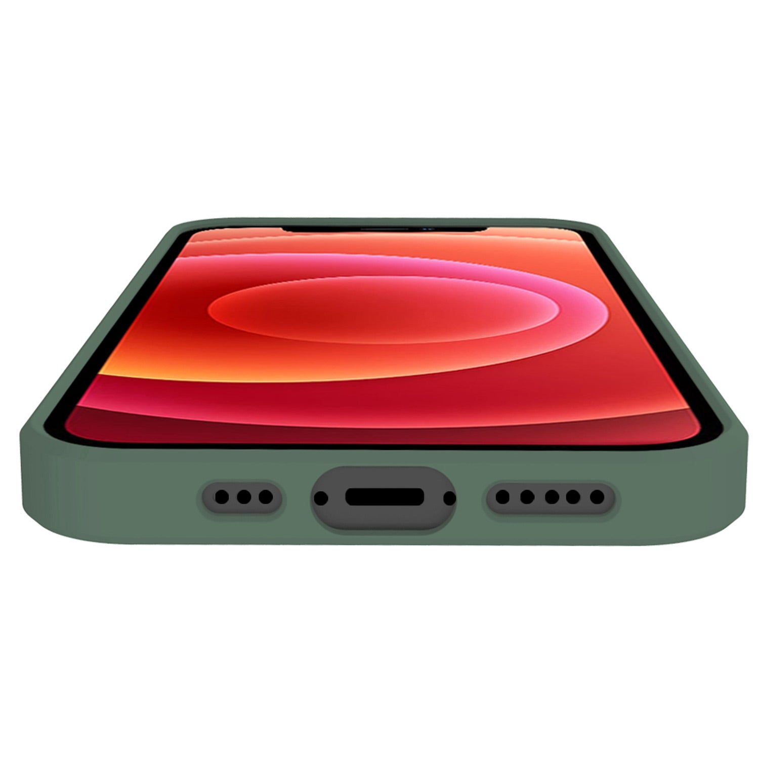 Cromo Soft rubber case iPhone 12 / 12 Pro Grey