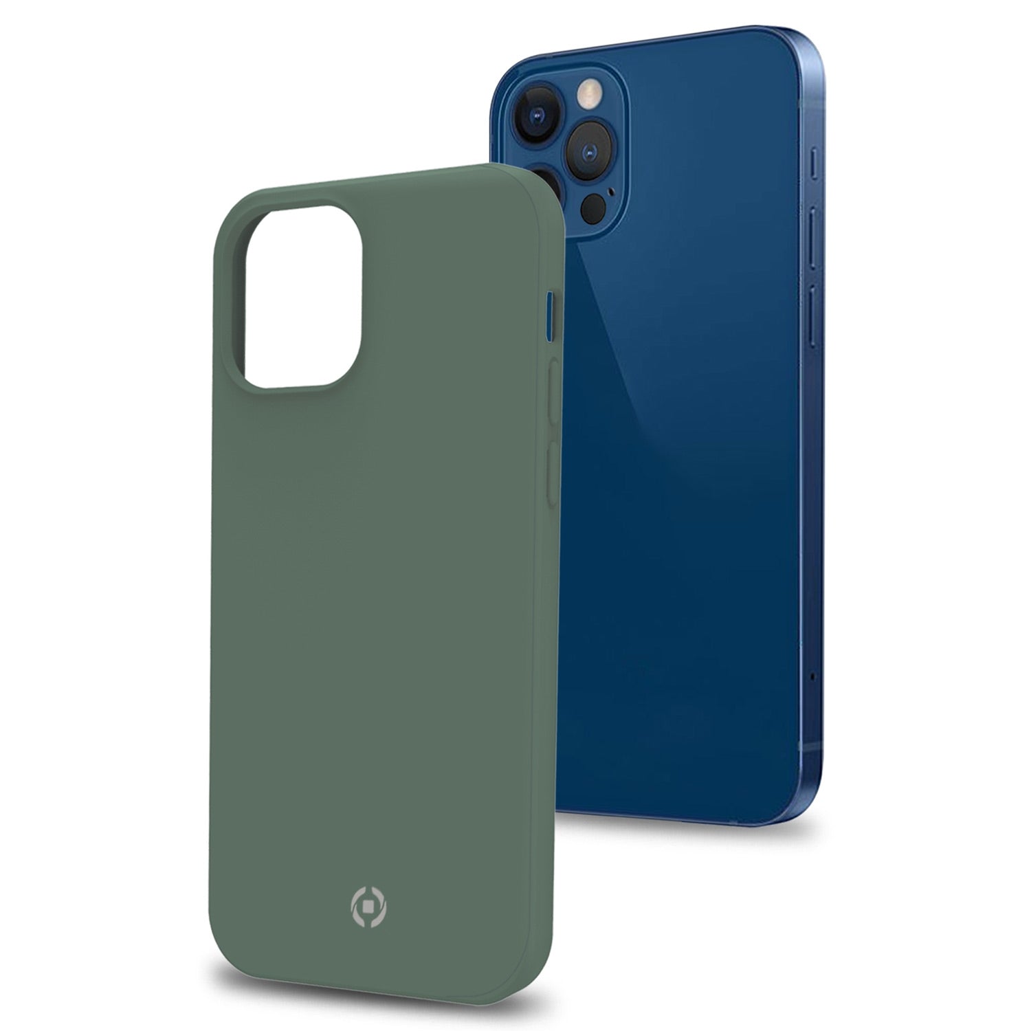 Cromo Soft rubber case iPhone 12 / 12 Pro Grey