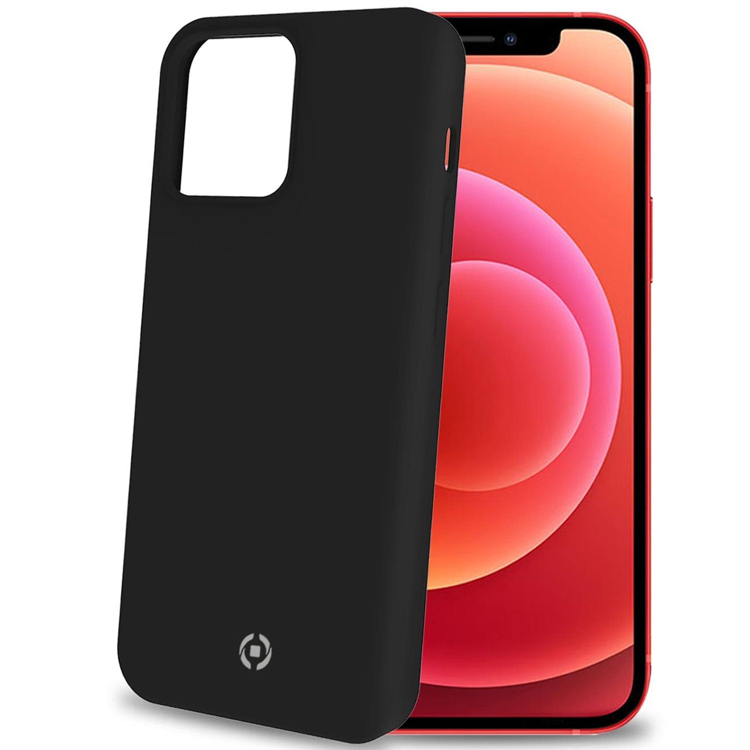 Cromo Soft rubber case iPhone 13 Black