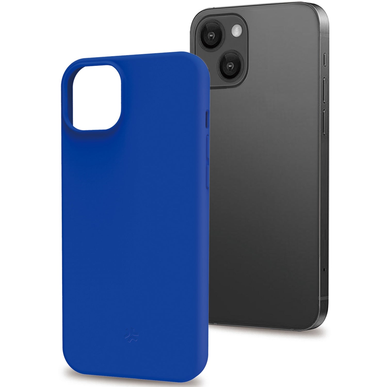 Cromo Soft rubber case iPhone 15 Blue