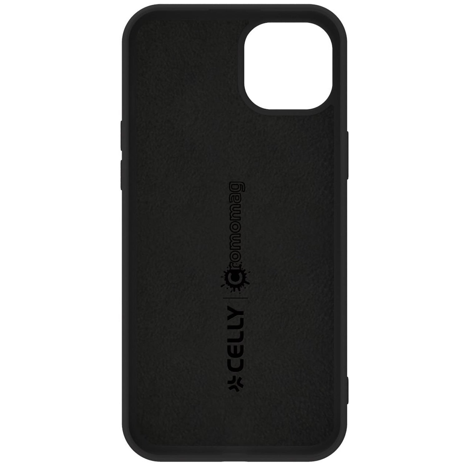 Cromomag Magnetic Soft rubber case MagSafe iPhone 15 Black