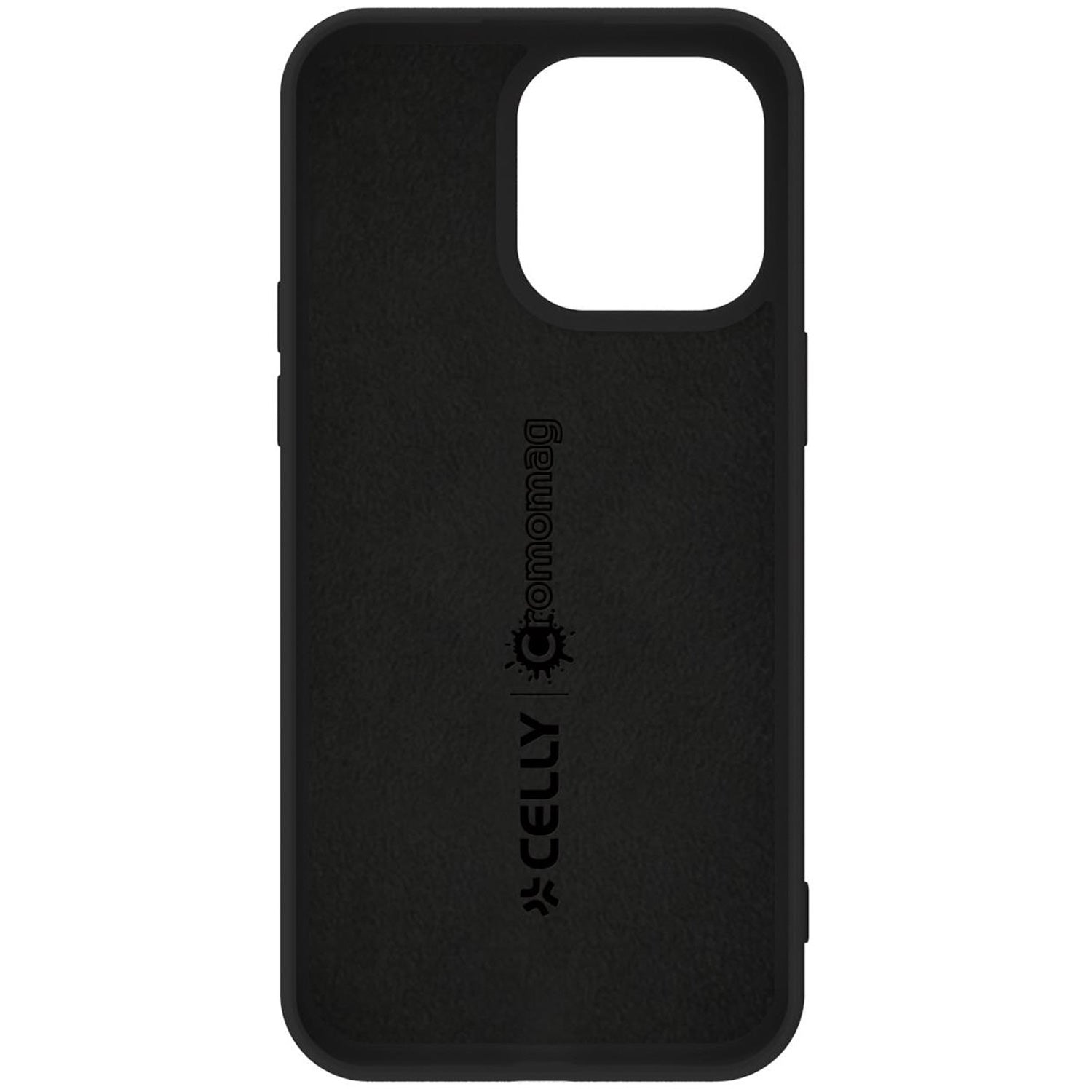 Cromomag Magnetic Soft rubber case MagSafe iPhone 15 Pro Black