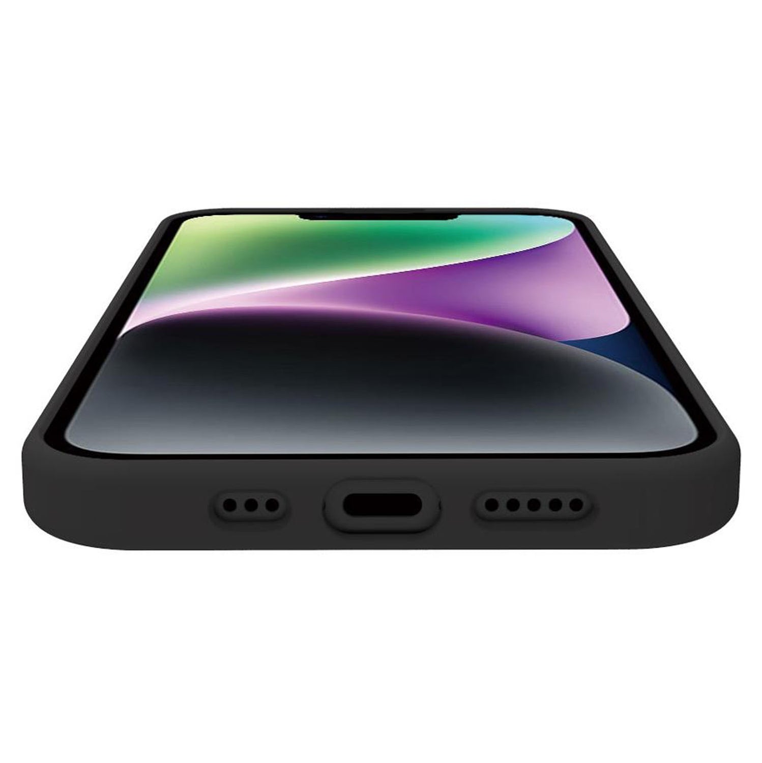 Cromomag Soft rubber case MagSafe compatible iPhone 15 Black