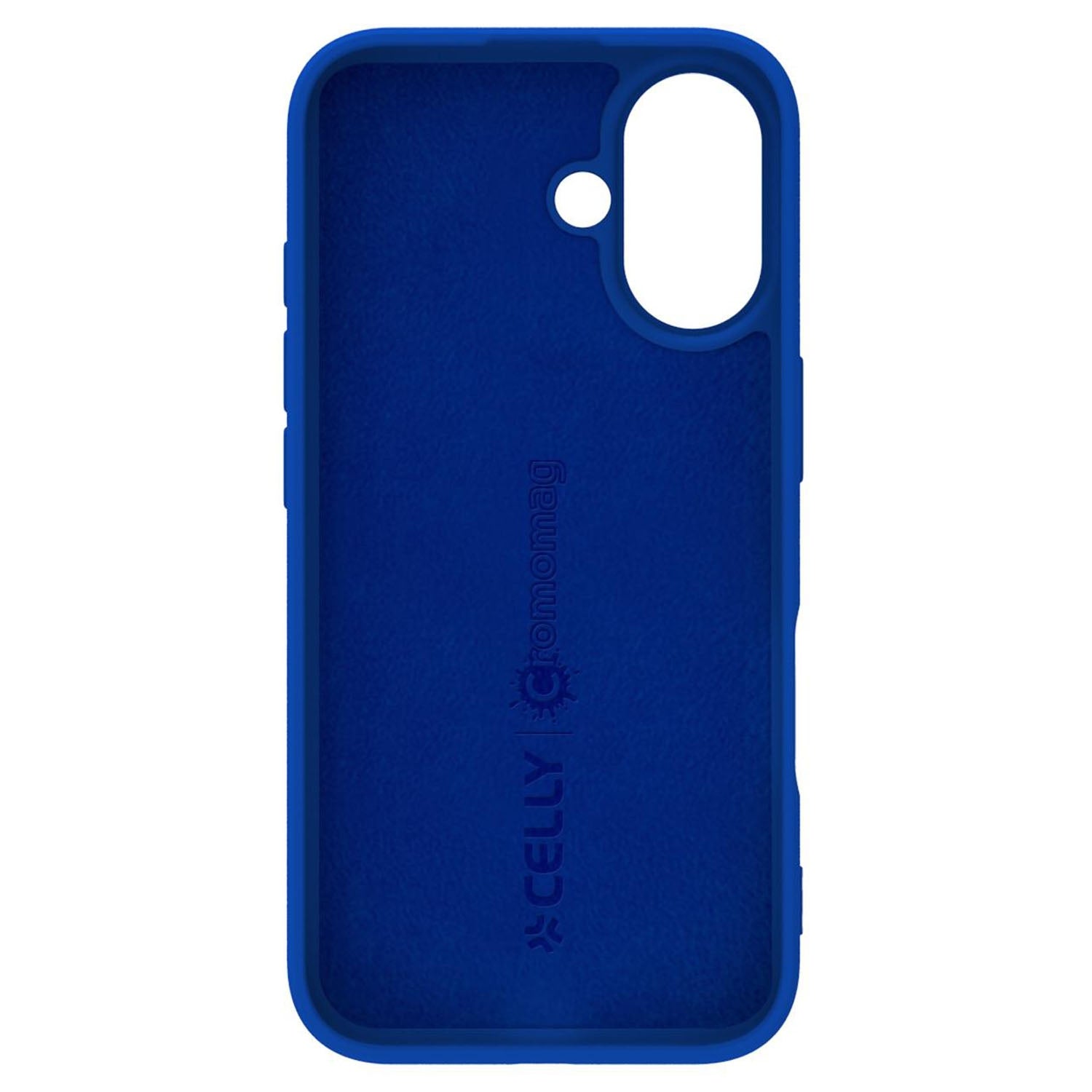 Cromomag Soft rubber case MagSafe compatible iPhone 16 Blue