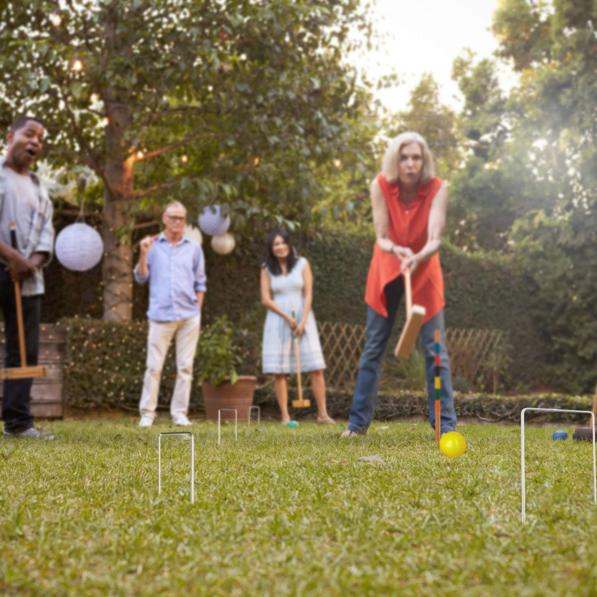 Croquet game