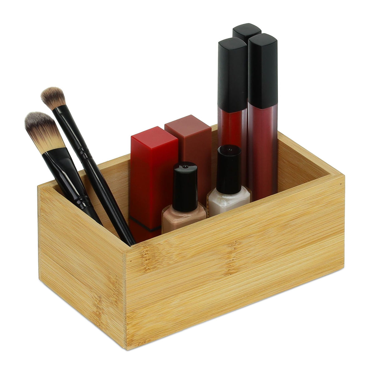 Cuboid box made of bamboo