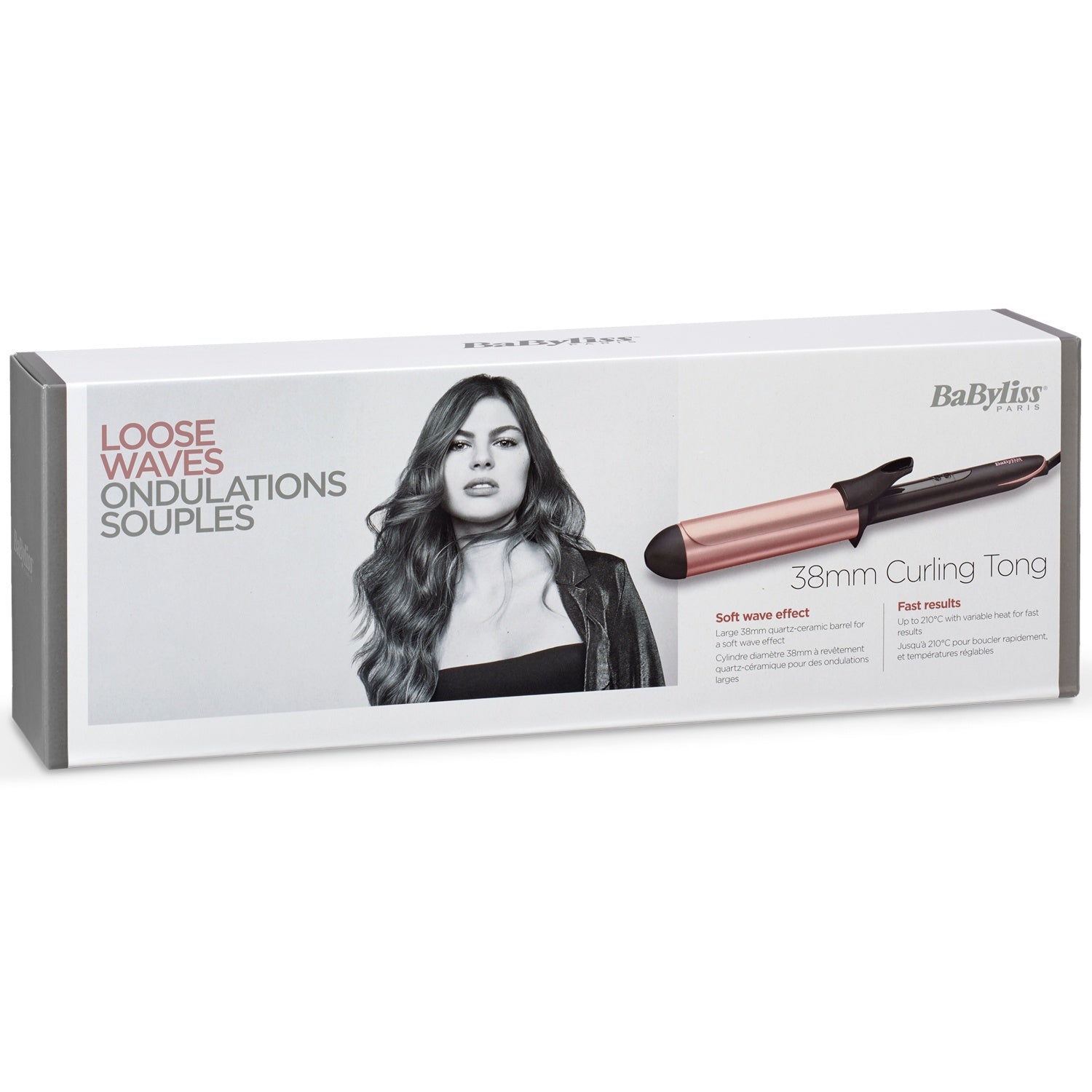 Curling iron Loose Waves 38mm C453E