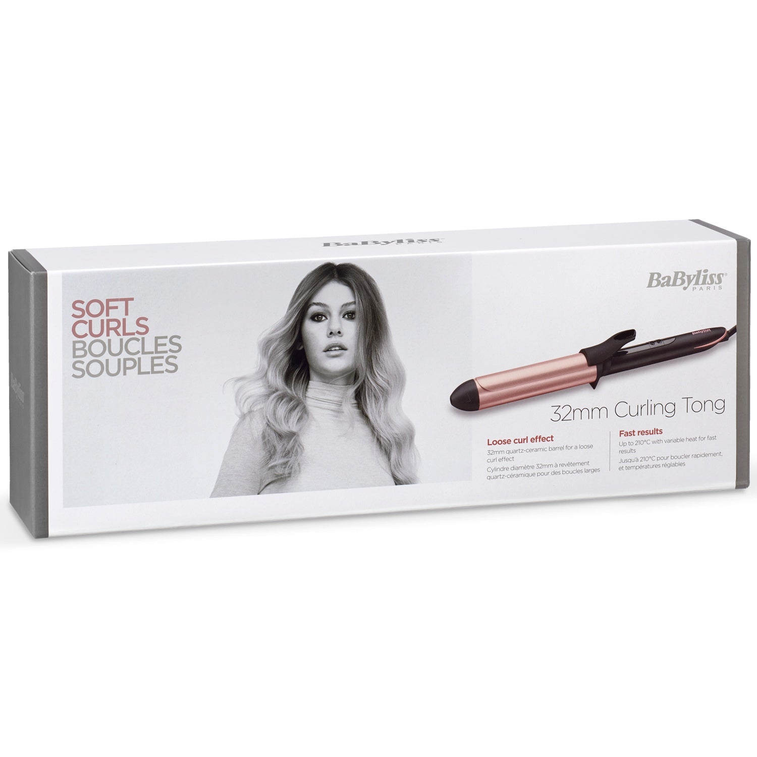 Curling iron Soft Curls 32mm C452E