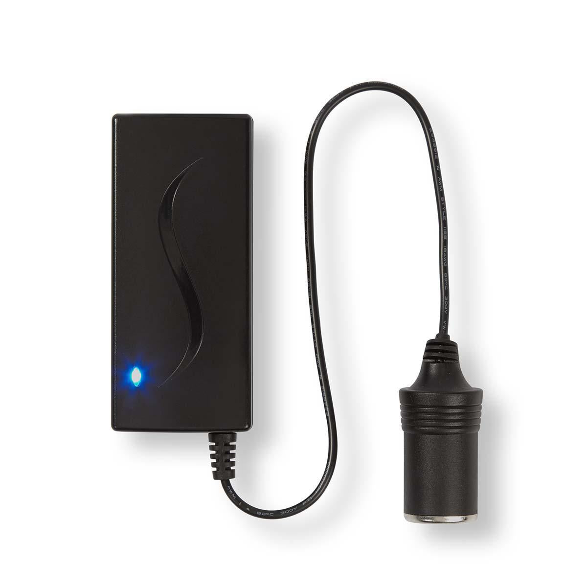Current converter | Power adapter | 230 V AC 50 Hz | 12 V DC | 60 W | Grounded contact | Black