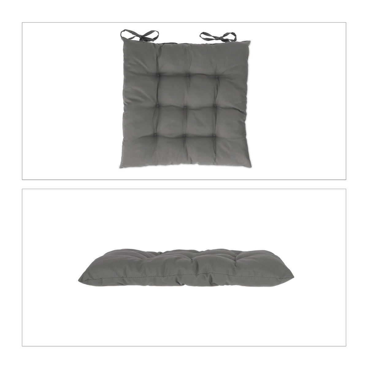 Cushion gray set of 4