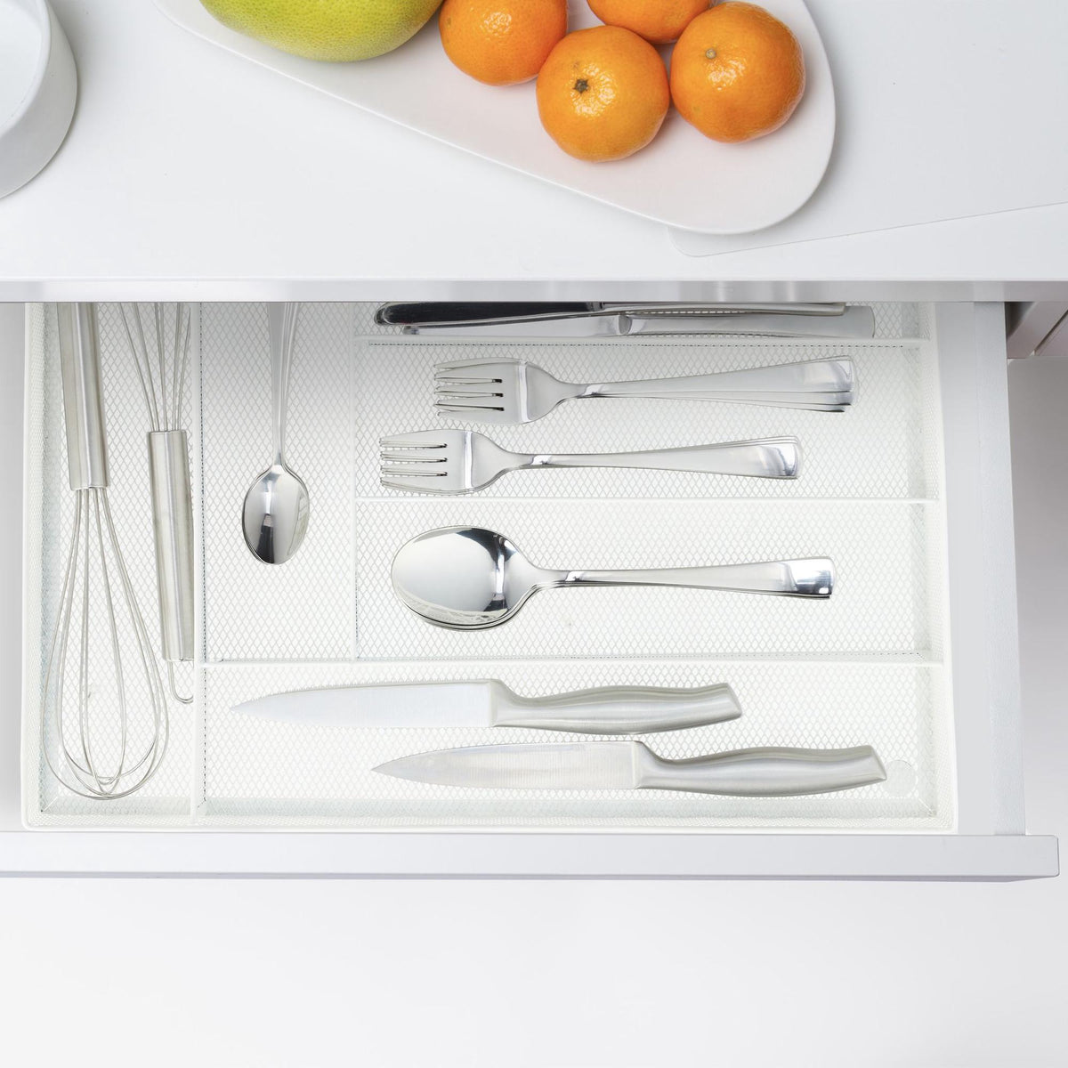 Cutlery box 6 compartments metal