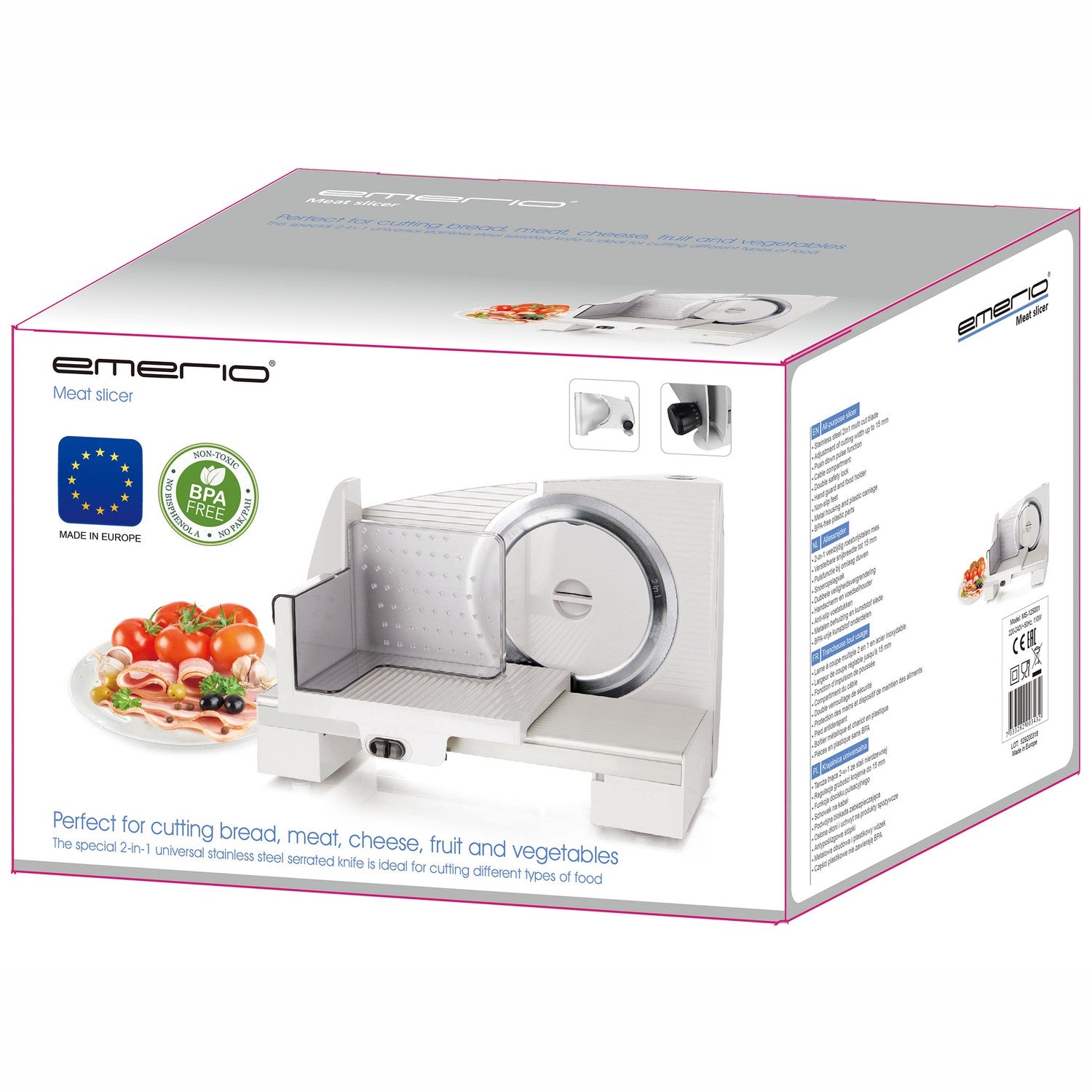 Cutting machine MS-125001 2in1 Universal knife