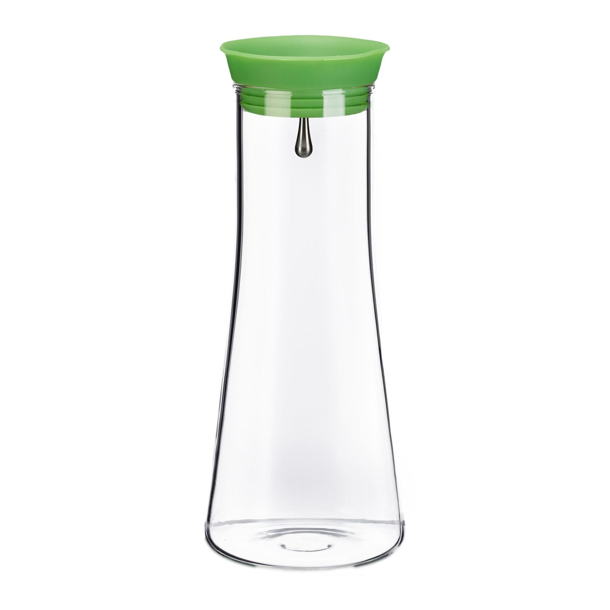 Cylindrical glass decanter 1 l