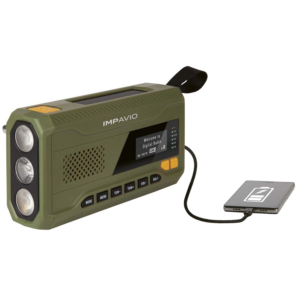 DAB1 Robust DAB+/FM outdoor radio