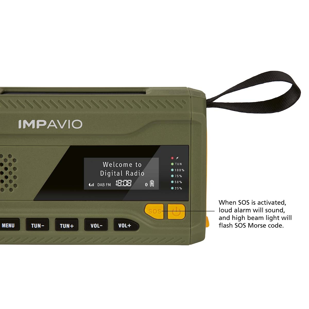 DAB1 Robust DAB+/FM outdoor radio