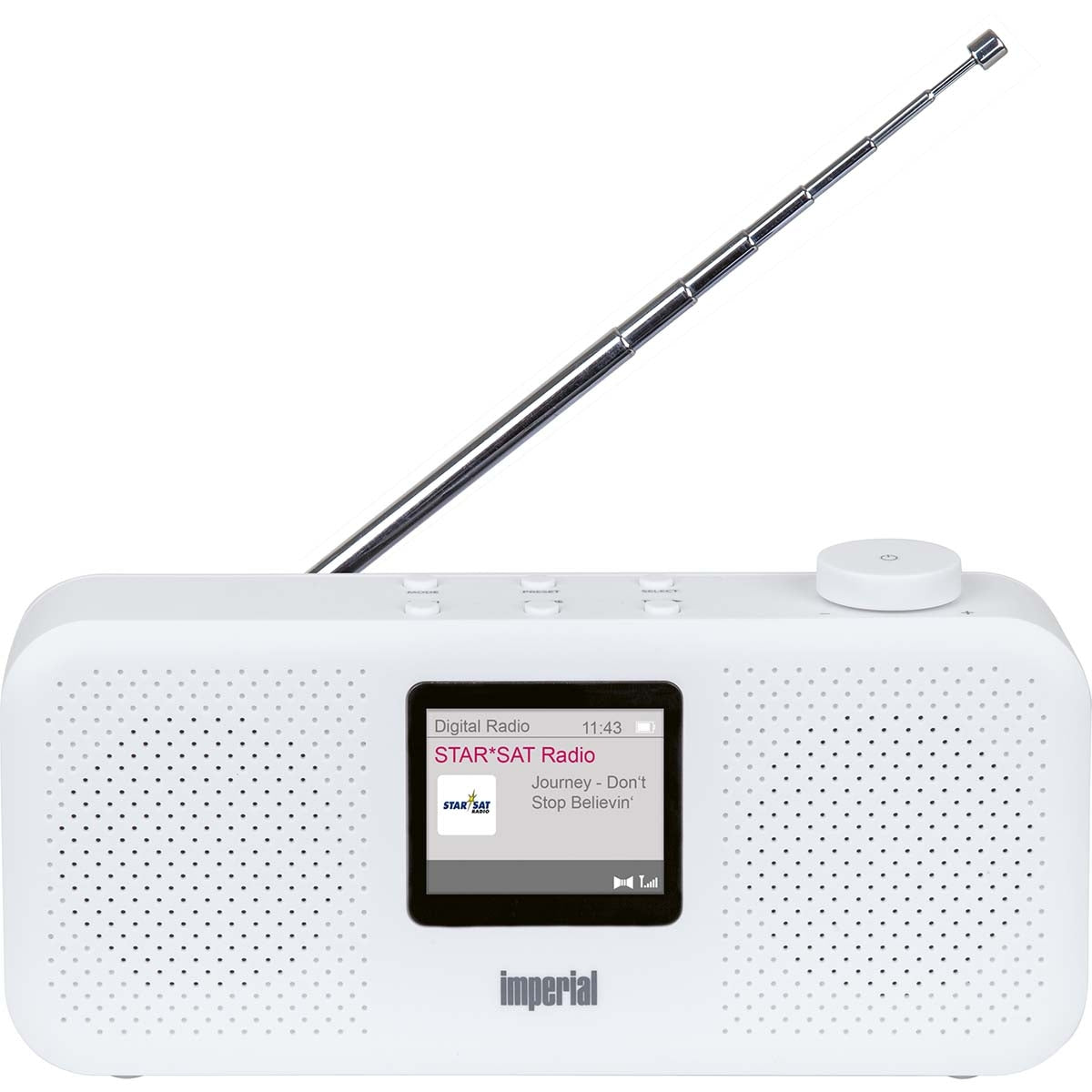 DABMAN 16 DAB+ / FM Stereo Radio White