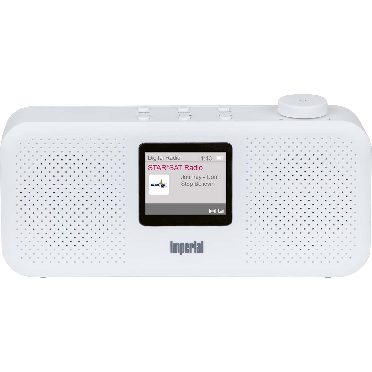 DABMAN 16 DAB+ / FM Stereo Radio White