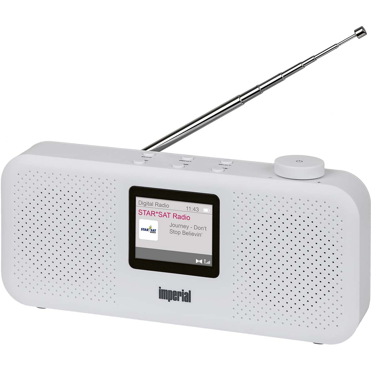 DABMAN 16 DAB+ / FM Stereo Radio White