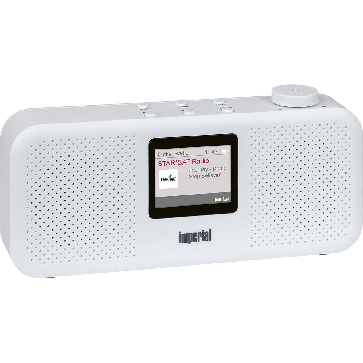DABMAN 16 DAB+ / FM Stereo Radio White