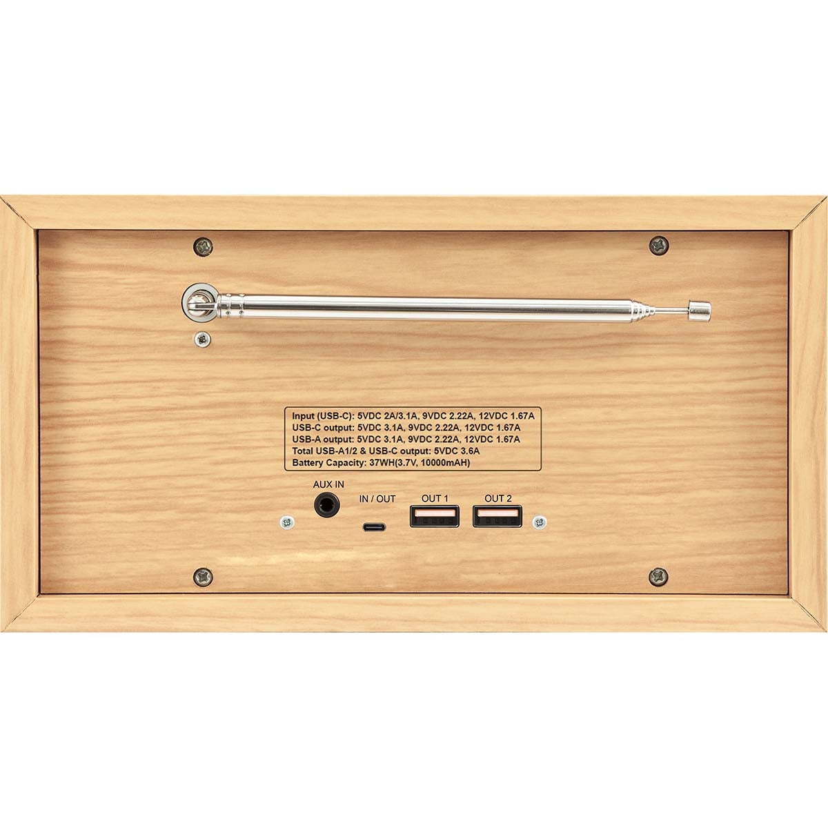 DABMAN 30 Mobile DAB+ / FM radio Wood