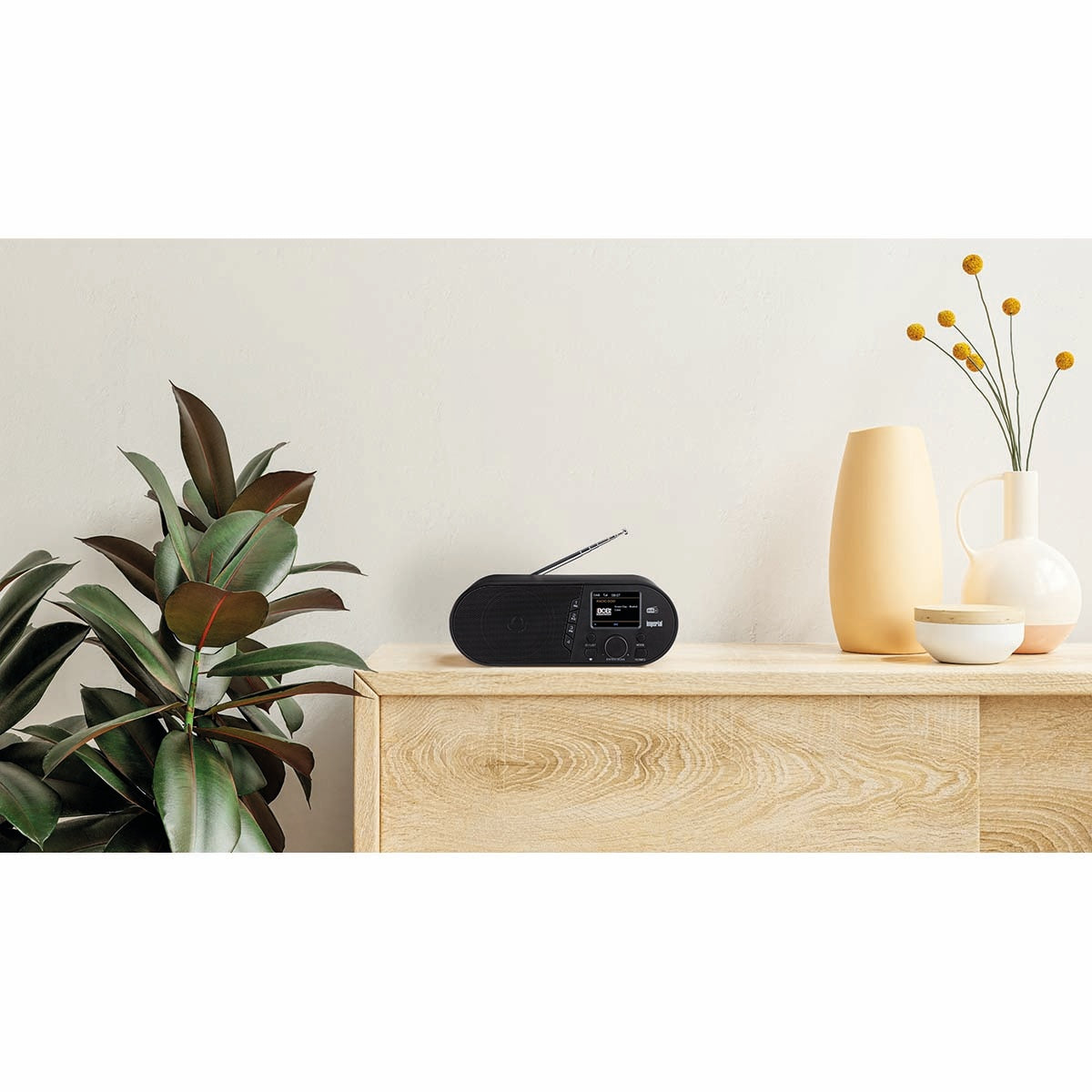 DABMAN d105 Compact DAB+ /FM / Bluetooth Radio Black