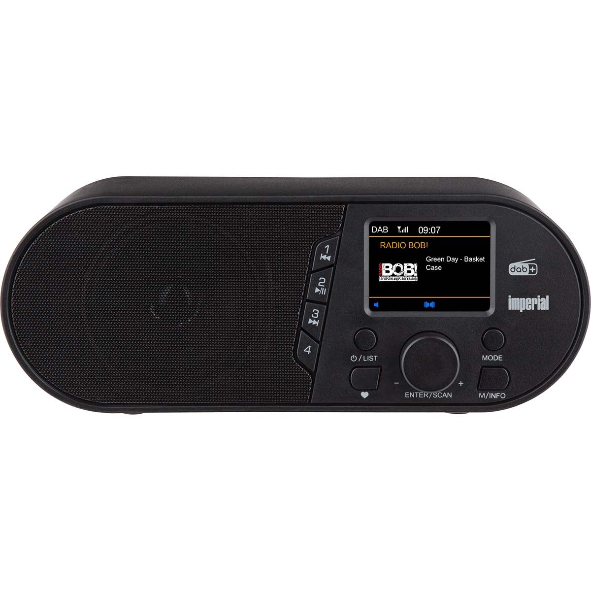 DABMAN d105 Compact DAB+ /FM / Bluetooth Radio Black