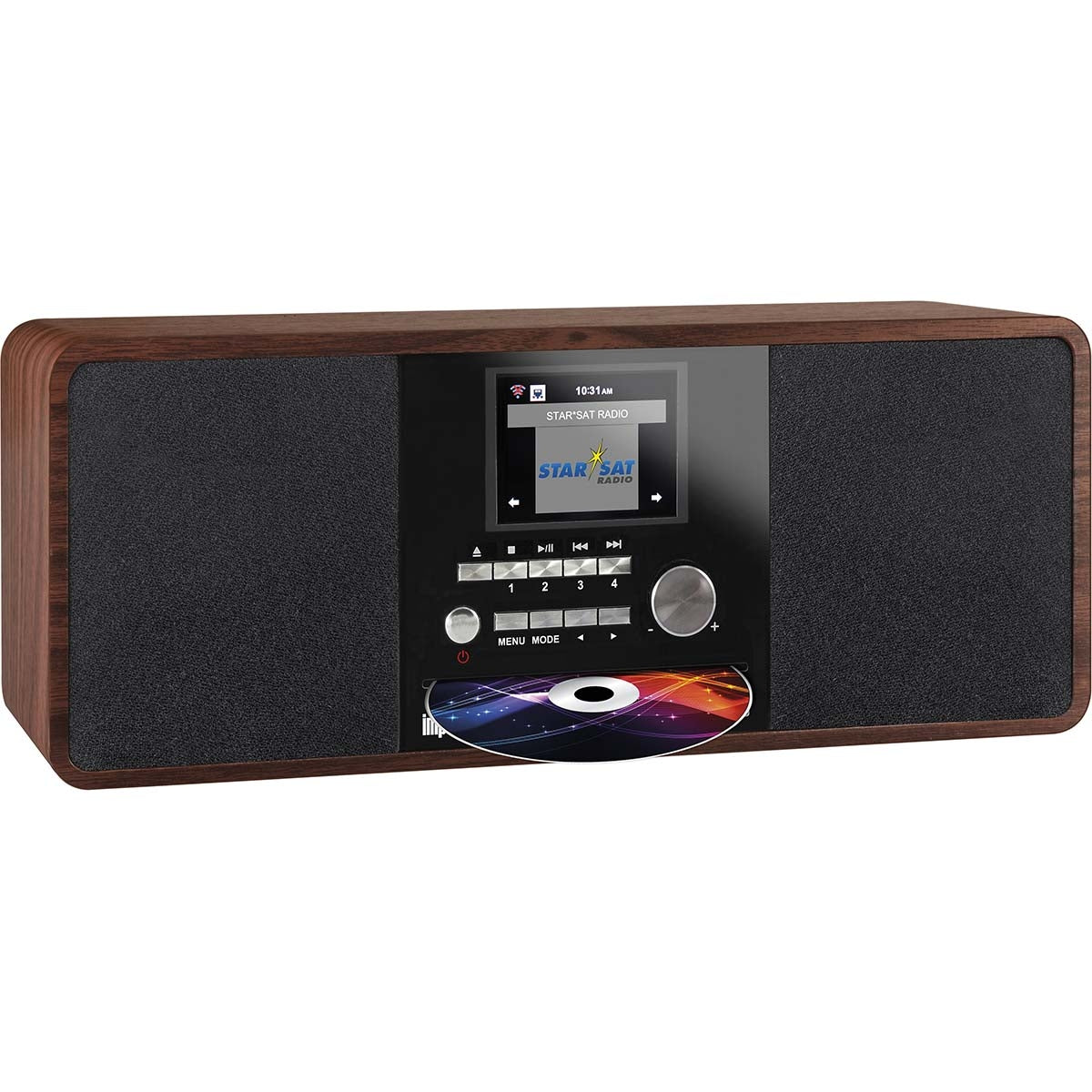 DABMAN i200 CD Multifunctional Radio DAB+ / FM / Internet / Bluetooth Wood Look