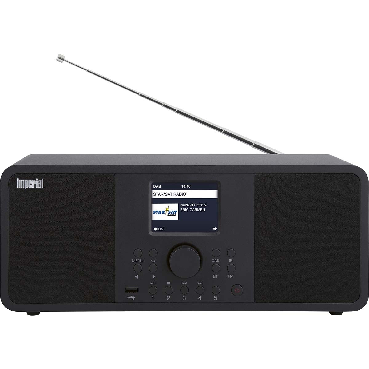 DABMAN i205 Hybrid Stereo Radio for Internet / DAB+ / FM Black