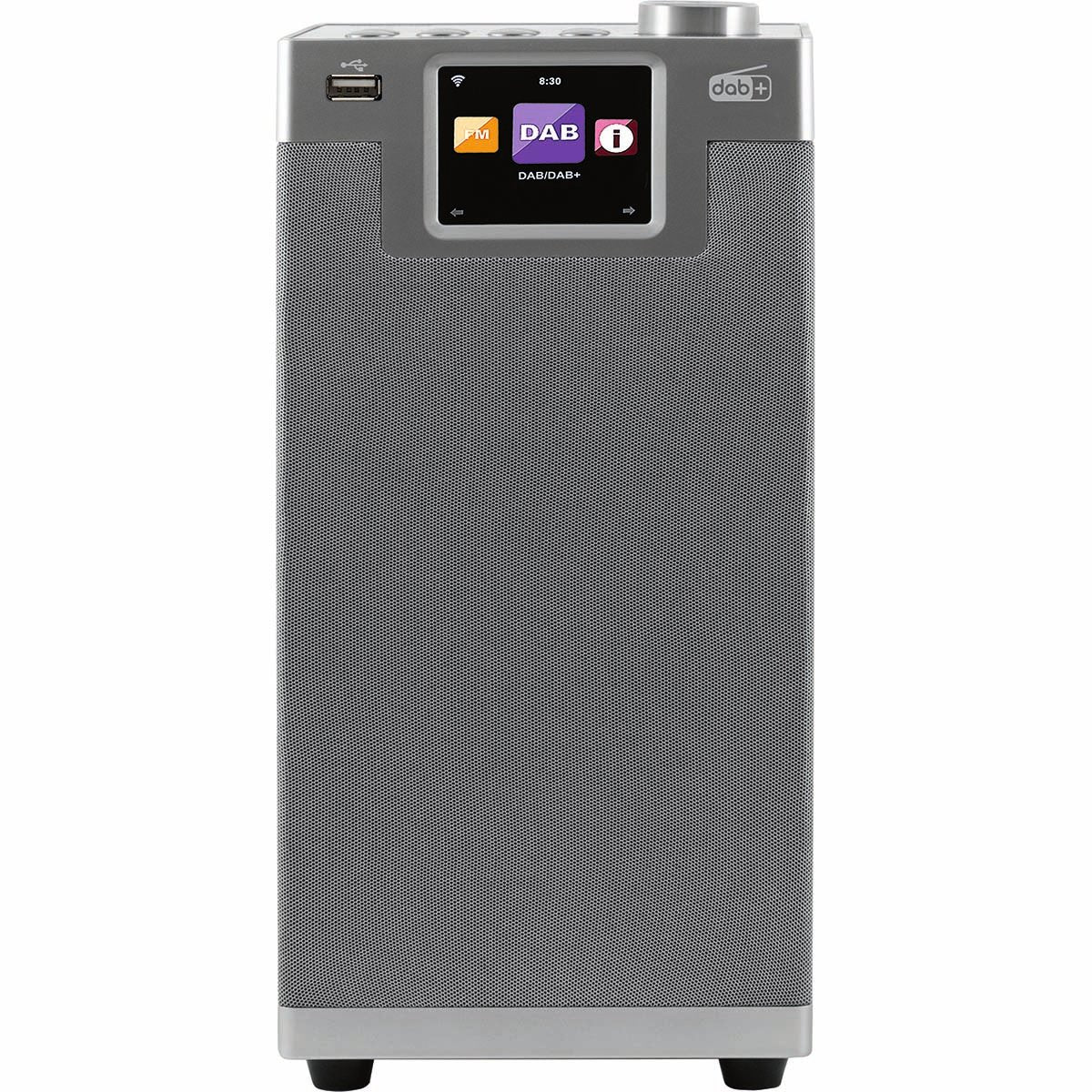 DABMAN i610 Multifunctional Stereo Radio DAB+ / FM / Internet / Bluetooth Grey