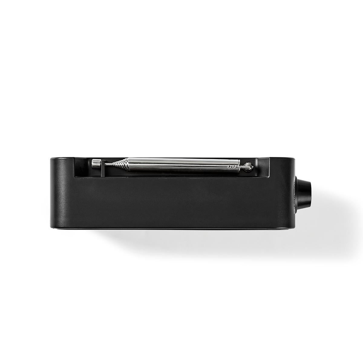 DAB+ Radio | Portable design | DAB+ / FM | 1.3 " | Black Blue Screen | Battery Powered / USB Power | Digital | 3.6 W | Bluetooth® | Headphone Jack | Alarm Clock | Sleep Timer | Black