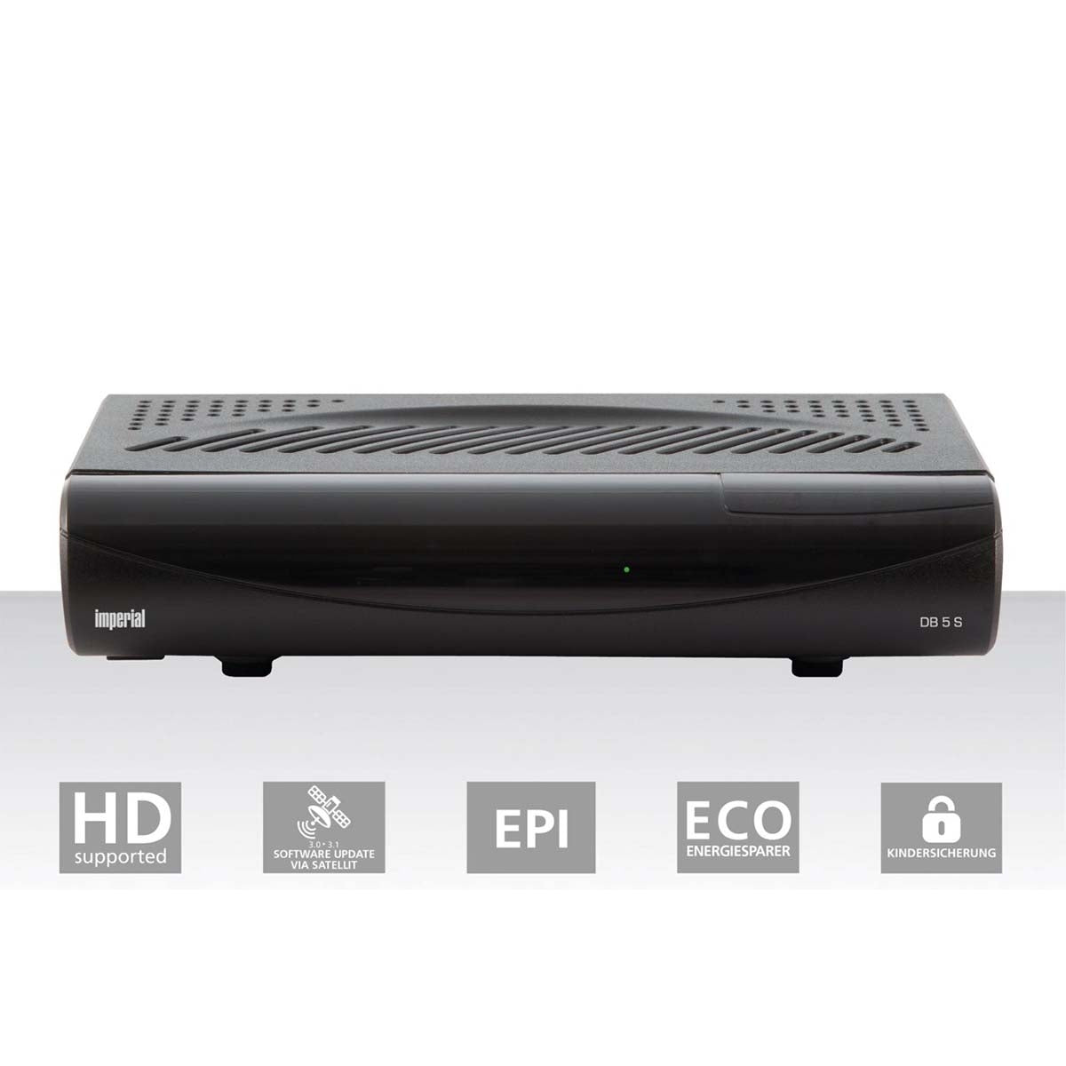 DB 5 S Digital Satellite Receiver Black