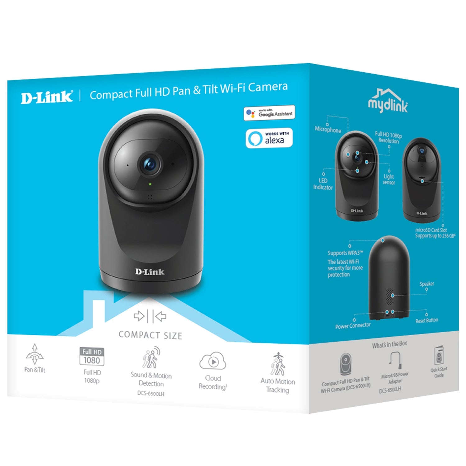 DCS-6500LH Full HD Pan/Tilt WiFi Camera