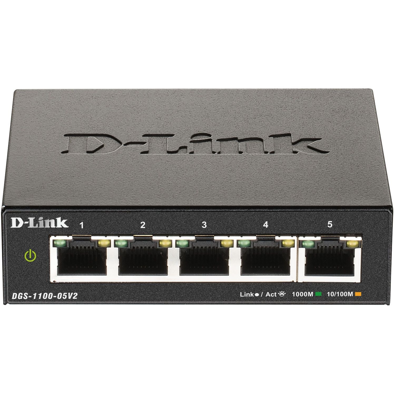 DGS-1100-05V2 5-port Smart Administerable Gigabit switch